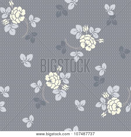 Little Rose seamless background