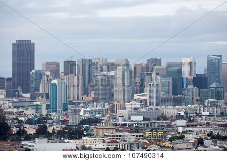 bernal hill provides visitors with a breathtaking 360-degree panorama and clear views of san francisco bay, the golden gate bridge, downtown, san bruno mountain, and the hills of the east bay. ** Note: Soft Focus at 100%, best at smaller sizes