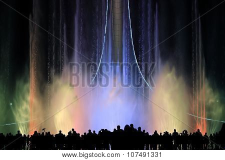 Night Fountain