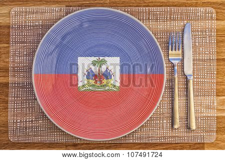 Dinner Plate For Haiti
