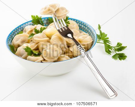Dumplings In A Plate