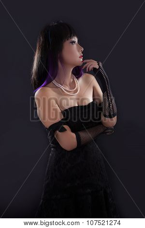 Portrait Of Asian Woman