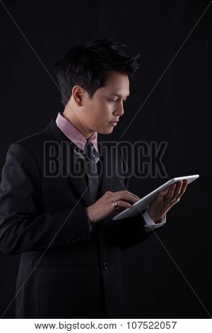 Portrait Of Asian Young Man - Business Concept