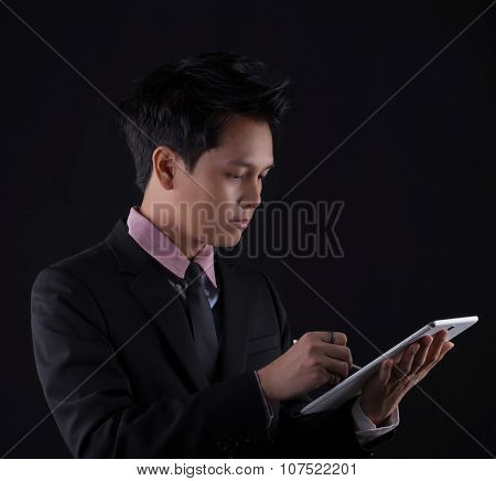 Portrait Of Asian Young Man - Business Concept