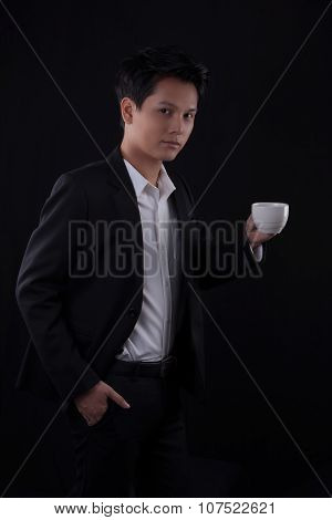 Portrait Of Asian Young Man - Business Concept