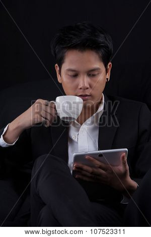 Portrait Of Asian Young Man - Business Concept