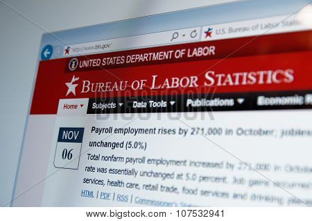 U.S. Bureau of Labor Statistics