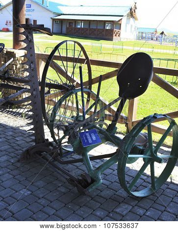 Mower for two horses in Peasant Museum