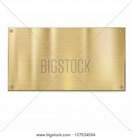 Shiny brushed metal
