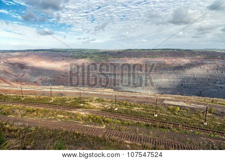 Iron Ore Mining. Zheleznogorsk. Russia