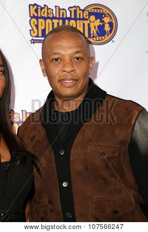 LOS ANGELES - NOV 7:  Dr. Dre, Andre Romelle Young at the Kids In The Spotlight's Movies By Kids, For Kids Film Awards at the Fox Studios on November 7, 2015 in Century City, CA