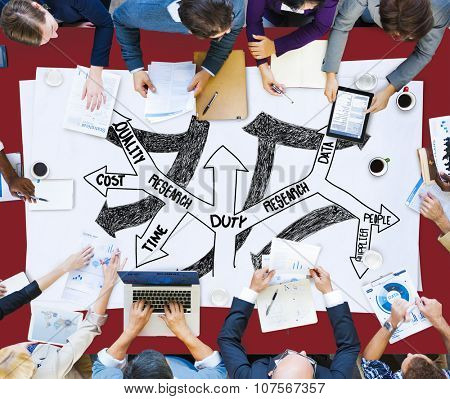 Duty Responsibility Role Accountable Reliability Concept
