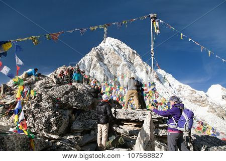 Mountain View Point Kala Patthar And Mount Pumo Ri