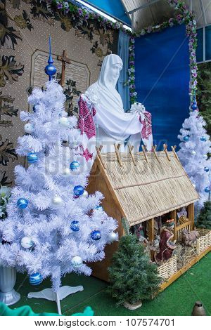 Christmas decoration on the street