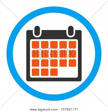 Month Rounded Vector Icon