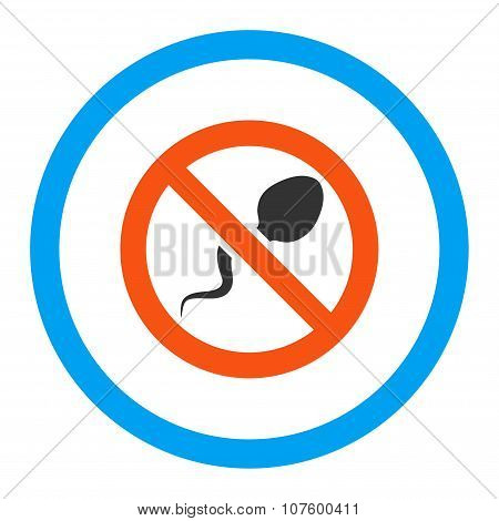 Spermicide Rounded Vector Icon