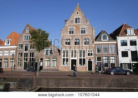 Vintage dutch architectuur