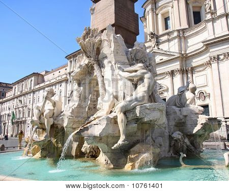 Piazza Navona, Rom, Italien
