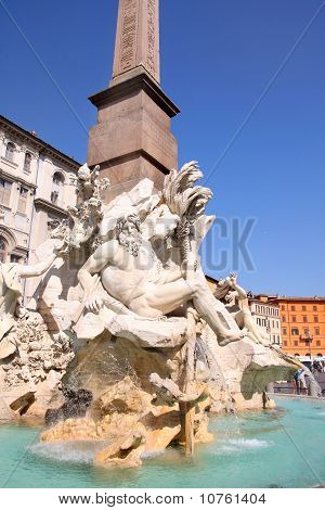 Piazza Navona, Rom, Italien
