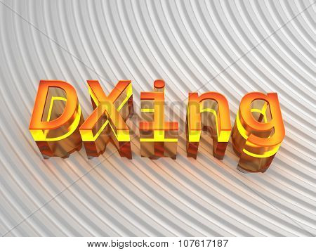 DXing hobby sign