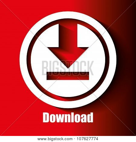 Download icon button