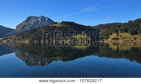 Fluebrig Reflecting In Lake Wagital
