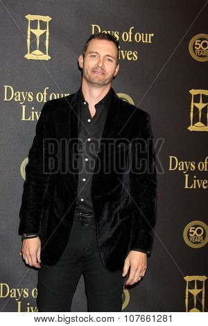 LOS ANGELES - NOV 7:  Eric Martsolf at the Days of Our Lives 50th Anniversary Party at the Hollywood Palladium on November 7, 2015 in Los Angeles, CA