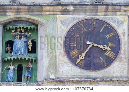 Old Clock  Sighisoara