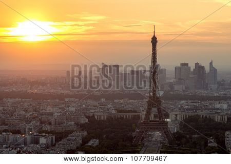 Sunset Paris