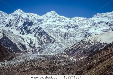 Massive glacier