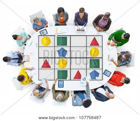 Sudoku Puzzle Problem Solving Leisure Games Concept
