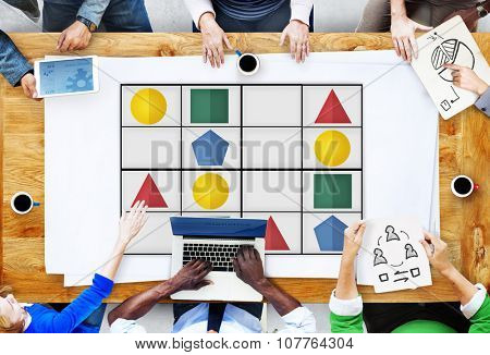 Sudoku Puzzle Problem Solving Leisure Games Concept