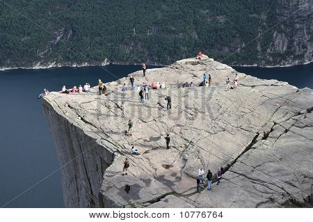 Norsko - Preikestolen