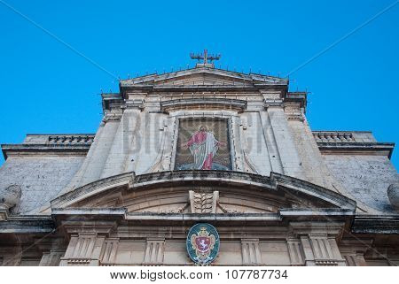 Detail Of The Cathedral City Of Rabat, Malta.nef