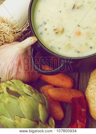 Artichoke Creamy Soup