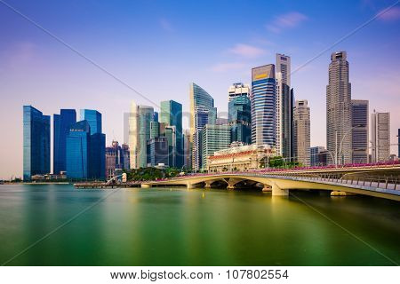 Singapore SKyline.