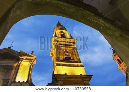 Saint-michel Archange Basilica, Menton, France