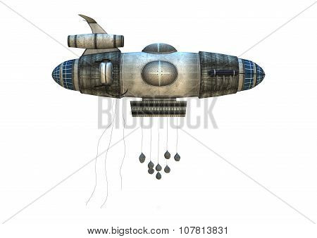Fantasy Zeppelin Starship