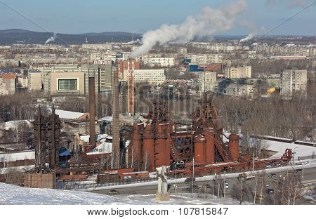 NIZHNY TAGIL, SVERDLOVSK REGION, RUSSIA-NOVEMBER 09, 2015: Photo of Demidov factory. Factory - Museu
