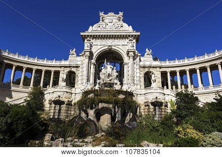 Palais Longchamp In Marseilles In France