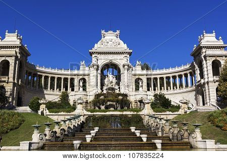Palais Longchamp In Marseilles In France