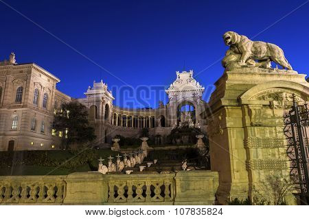 Palais Longchamp In Marseilles In France