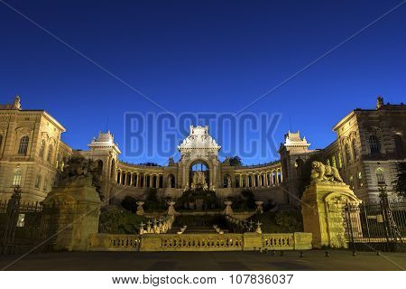 Palais Longchamp In Marseilles In France