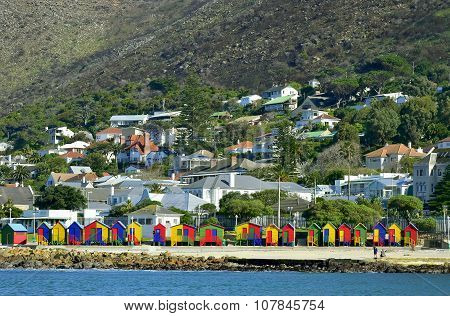 Colorful Beachhouses