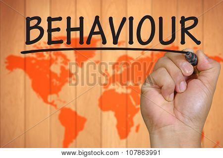 Background Design Behaviour Hand Writing Behaviour Image & Photo (Free Trial) | Bigstock