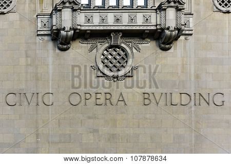 Civic Opera Building - Chicago