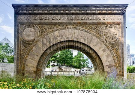Chicago Stock Exchange Building Arch