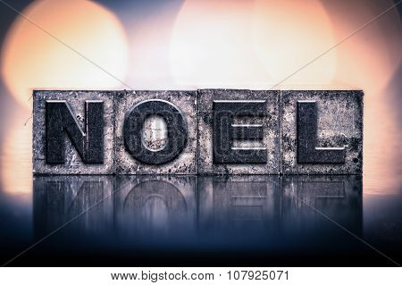 Noel Concept Vintage Letterpress Type