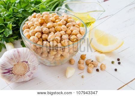 Hummus ingredients