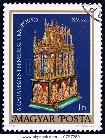 Postage Stamp Hungary 1980 Easter Casket